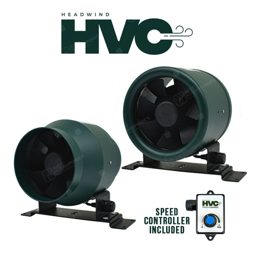 100mm Headwind HVC Mixed Flow EC Inline Fan