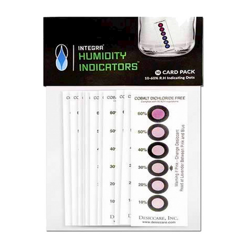 Humidity Indicator Cards 10 pack