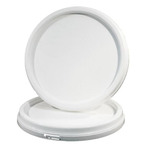 Lid to suit 10L white round pail - lid only no pail