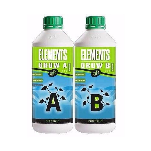 Elements 2 x 20L Grow Nutrients Nutrifield