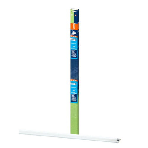Osram 230v 6500k Daylight Tube 2 pack - high colour rendition - 4ft 1.2m tubes