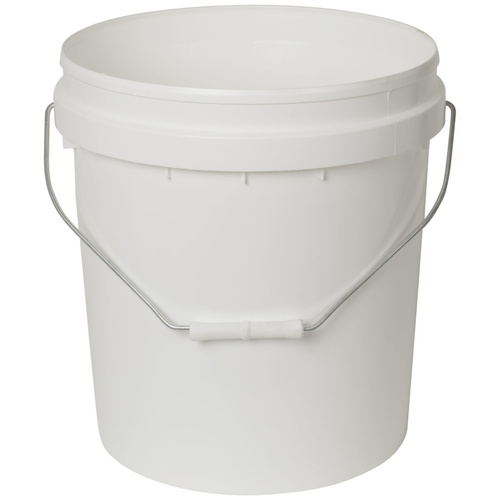 PAIL ONLY - 15L Round Pail bucket - lid sold separately - Each - LOC12