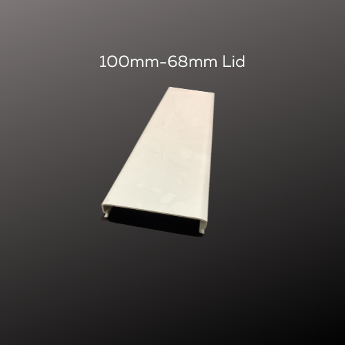 100x50 100x68 Lid Only - per metre - suit 100x50 and 100x68 channel bases