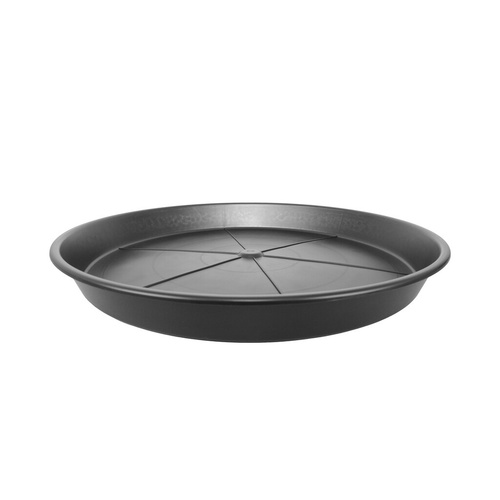580mm Saucer - Black - to suit 580mm pot - 58cm