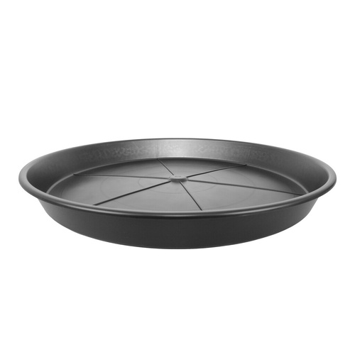 650mm Saucer - Black - to suit 650mm pot - 65cm