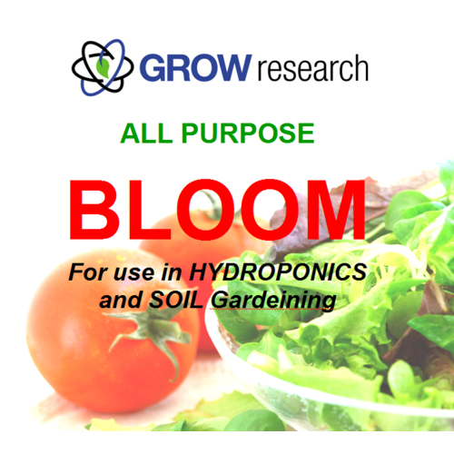 Single Bloom 20l Grow Research Single Part 20Ltr one part soil and hydroponics