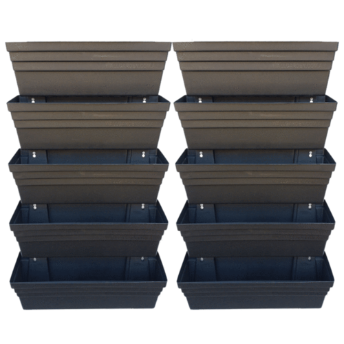 5 x Box Wall Garden Vertical Garden box of 5