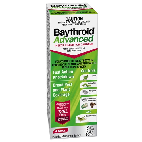 Yates 50ml Baythroid Advanced Insect Killer - great for Whitefly