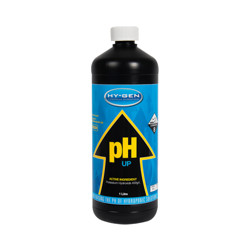 Hy-Gen - pH Up 250ml - pH adjustment concentrate - Potassium Hydroxide