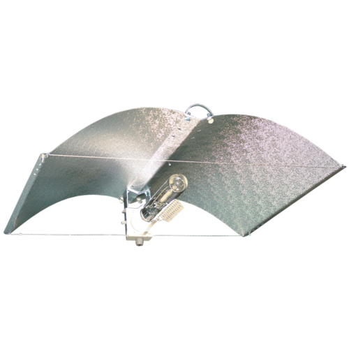 Adjustawing Avenger silver reflector Large inc single ended lampholder - adjustashade