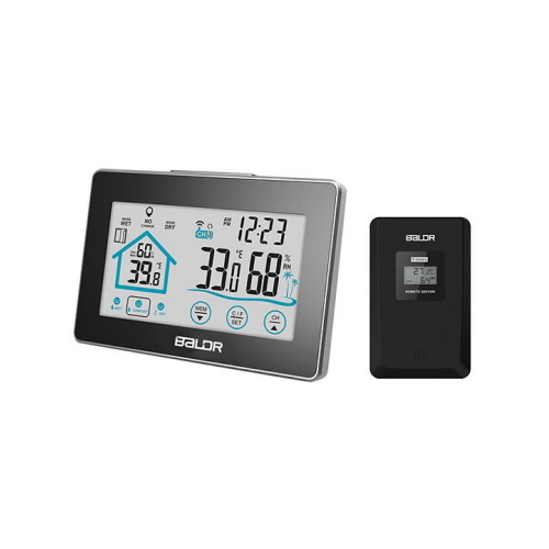 Digital Thermometer and Hygrometer, with remote sensor.