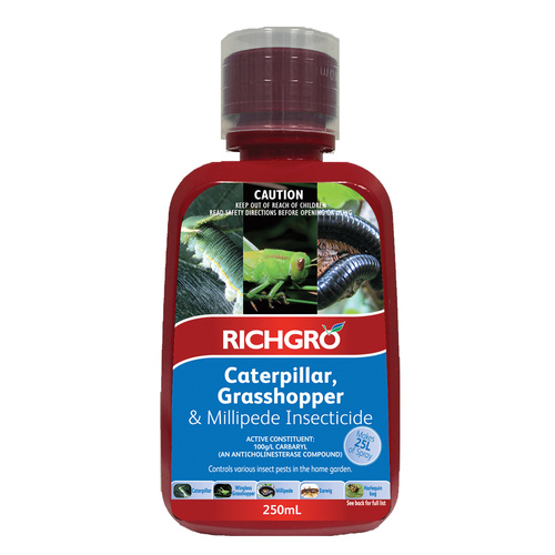 Richgro Carbaryl - grasshopper and caterpillar killer - 250ml Concentrate