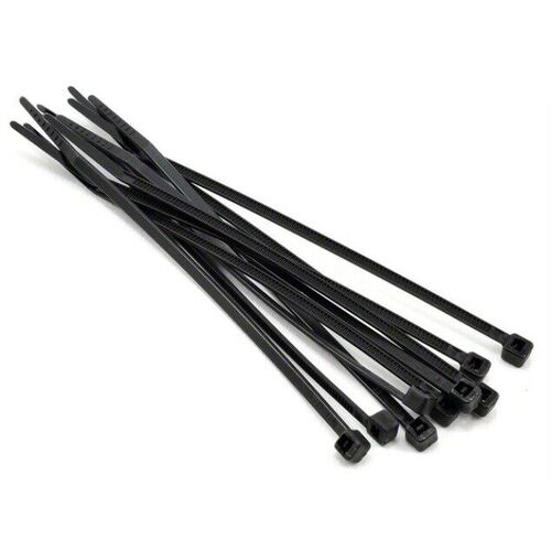 Cable ties 200mm x 4.6mm pack of 25 Black
