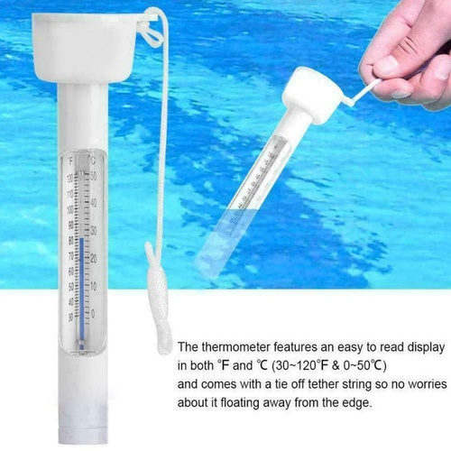Floating thermometer for tank pool spa - temperature tester