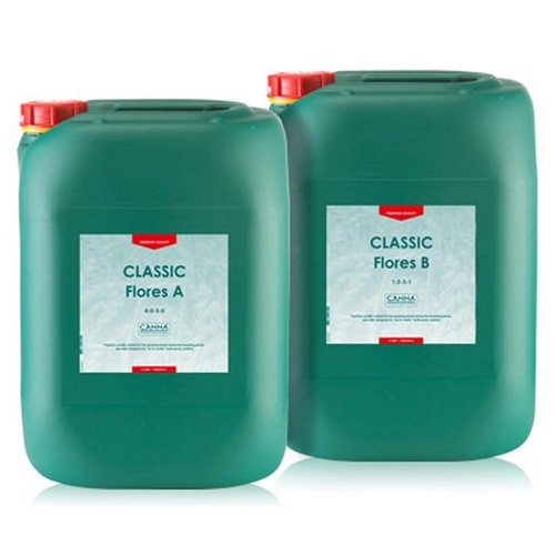 Canna Classic Flores 2x20Ltr nutrient set Part A+B
