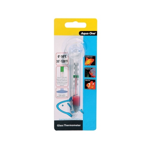 Glass Thermometer - Aqua One