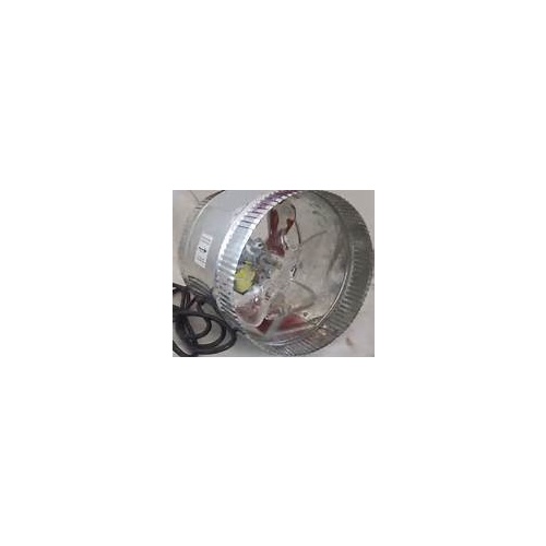 200mm fan - budget inline fan - metal body - plastic blade - 235lps - 500CFM