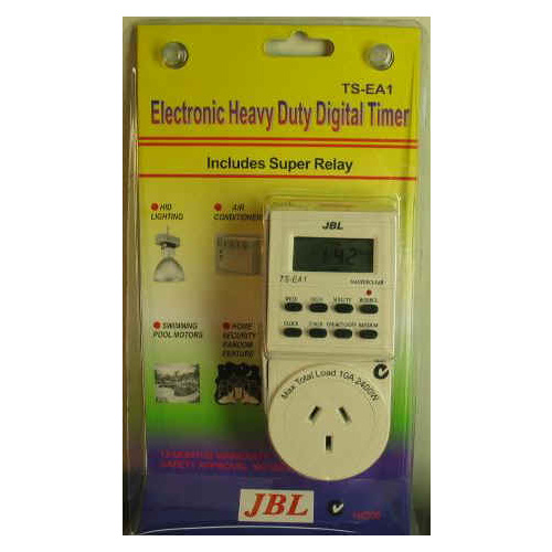 JBL Digital timer for HID lighting - suit 1 light - 10amp plug but relay rated 30amp