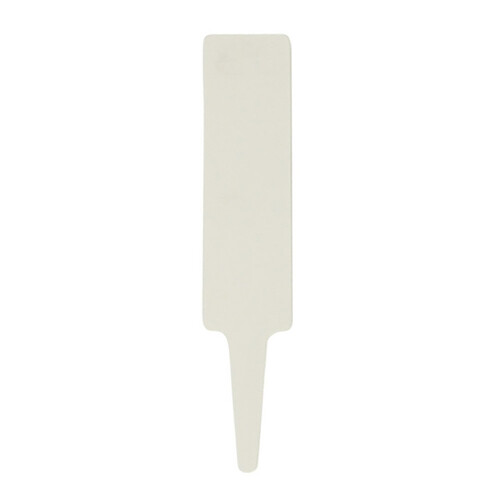 Plant Identification white plastic Label- 140mm standard size tag- single tag - (contact us for box of 1000)