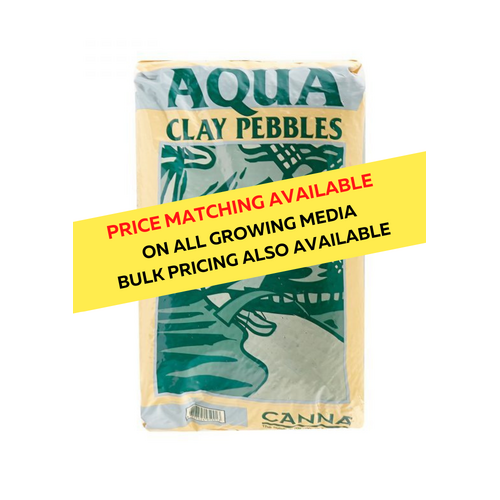 Clay Canna Aqua 45L expanded clay media - reusable if washed - LECA