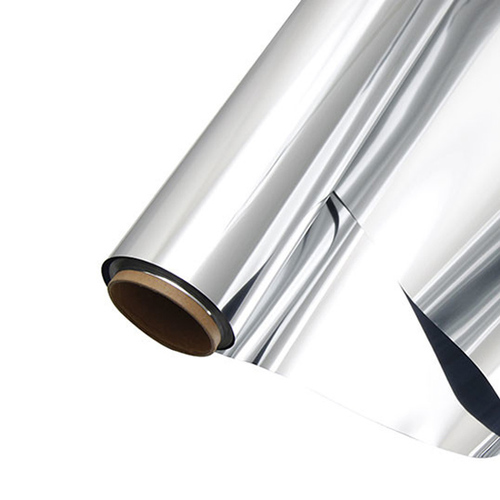 Mylar 7.5m x 1.27m wide silver reflective film roll with tough black backing