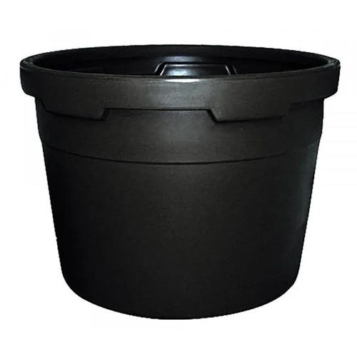 Pot/Tub 580mm, black NO HOLES 95Ltr