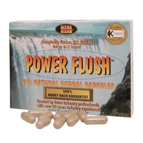 Power flush 5 hour detox formula - 21x600mg capsules