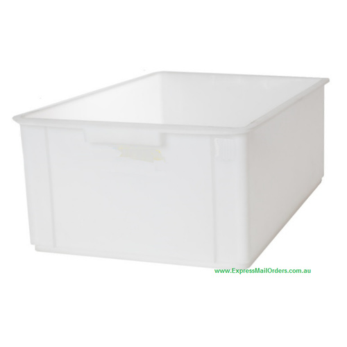 NEFARIOUS 45 litre white solid crate crop box